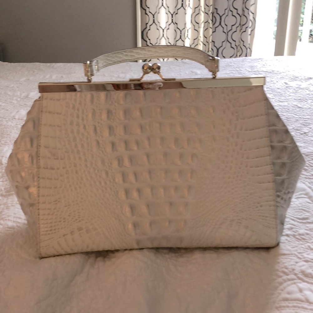 White Brahmin bag